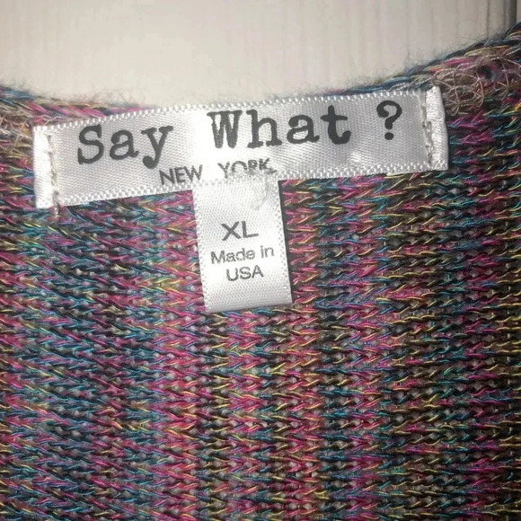 - Say what cardigan - Picture 2 of 3